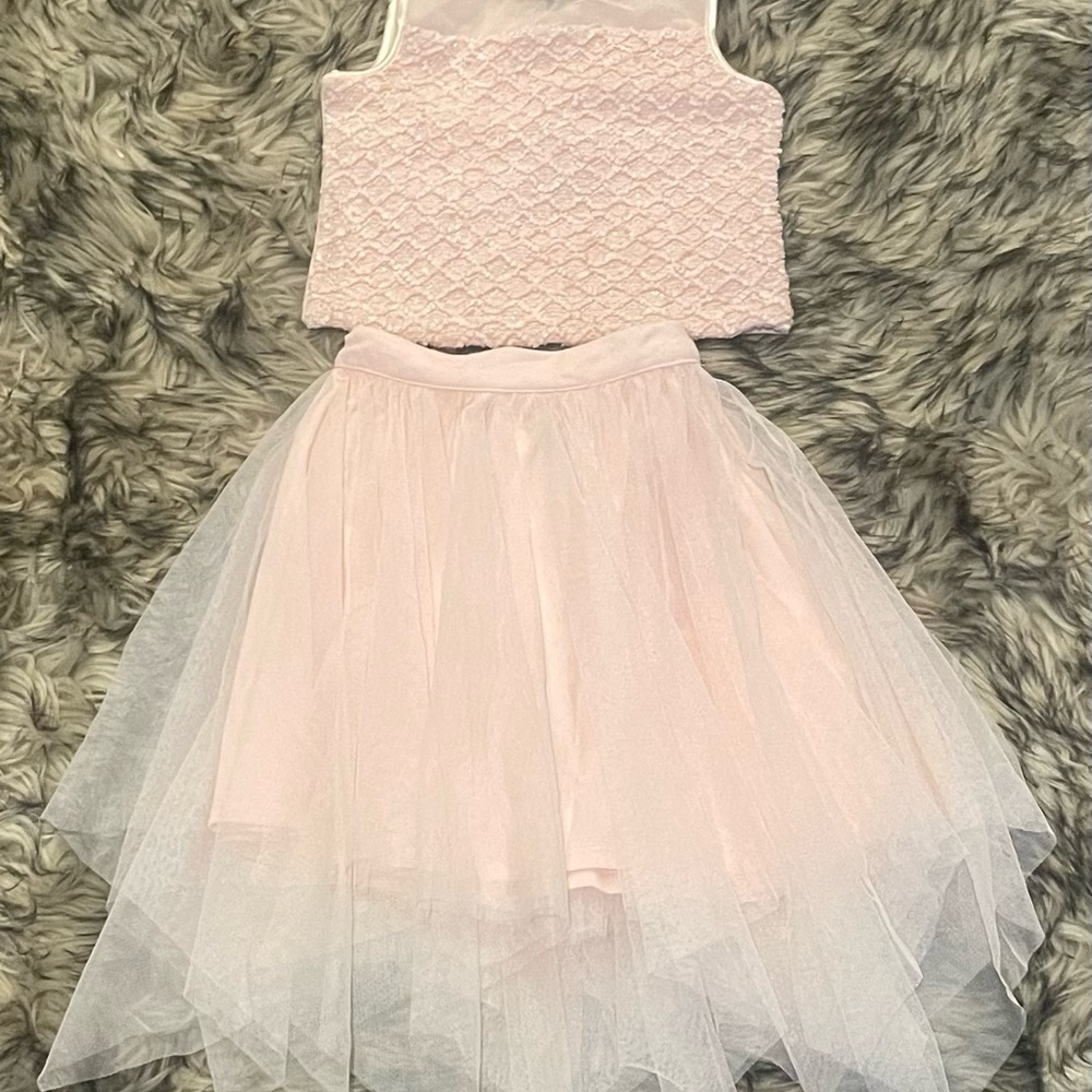 Lilt Soft Pink Mesh Detail Garment